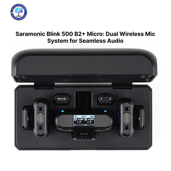 Saramonic Blink 500 B2+ Micro: Dual Wireless Mic System for Seamless Audio