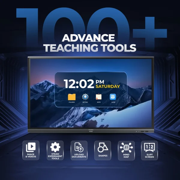 Maxhub U30 Series Interactive Flat Panel Smart Board - 75inch
