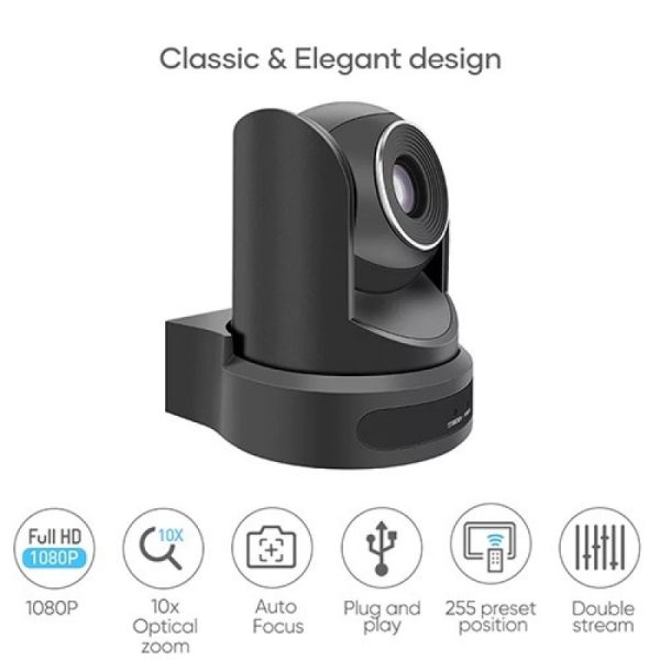 ROCWARE RC20 Full Hd PTZ Camera for Digital Classes & Video Conference - Image 5