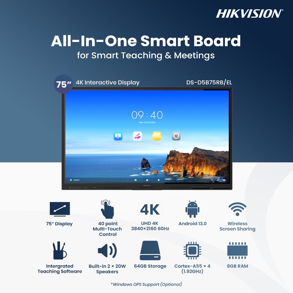 Hikvision Smart Board- Buy Hikvision Smart Board at Best Rate in Nepal - Image 2