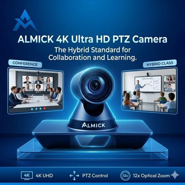 Almick 4k Ultra HD PTZ Camera-Almick 4K PTZ Camera: Uncompromising 4K Quality for the Modern Classroom
